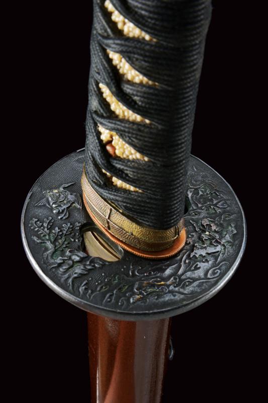 A Mino school handachi mounted katana - Image 6 of 13