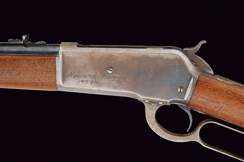 A Winchester Model 1886 Light Weight Rifle - Image 5 of 7