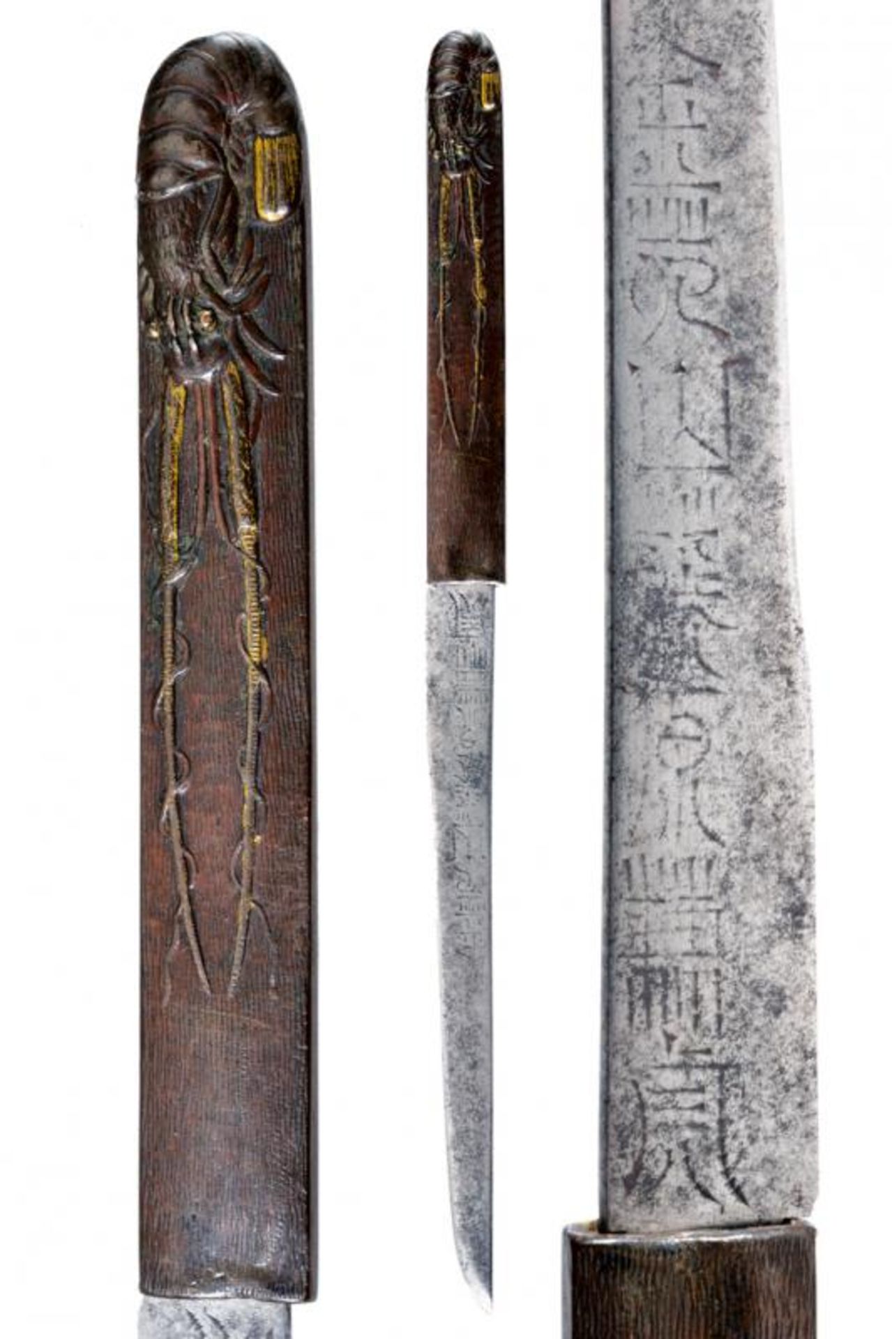 A fine kozuka with kogatana