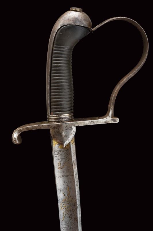 An interesting officer's sabre with battle names and dates - Image 4 of 6