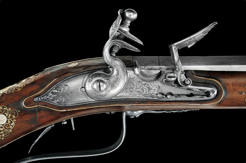 A flintlock hunting rifle - Image 2 of 14
