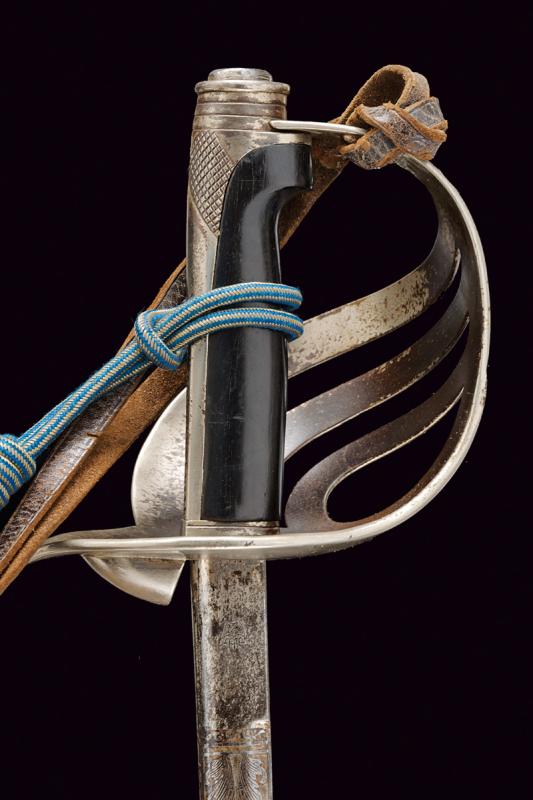 An 1873 model cavalry officer's sabre with interesting sabre - Image 5 of 9