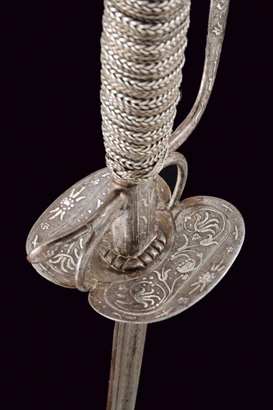 A silver decorated small sword - Image 5 of 6