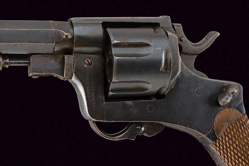 An 1889 model Bodeo revolver for troopers