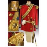 A gala uniform of the last commander of the Noble Guard, Pope Paul VI period