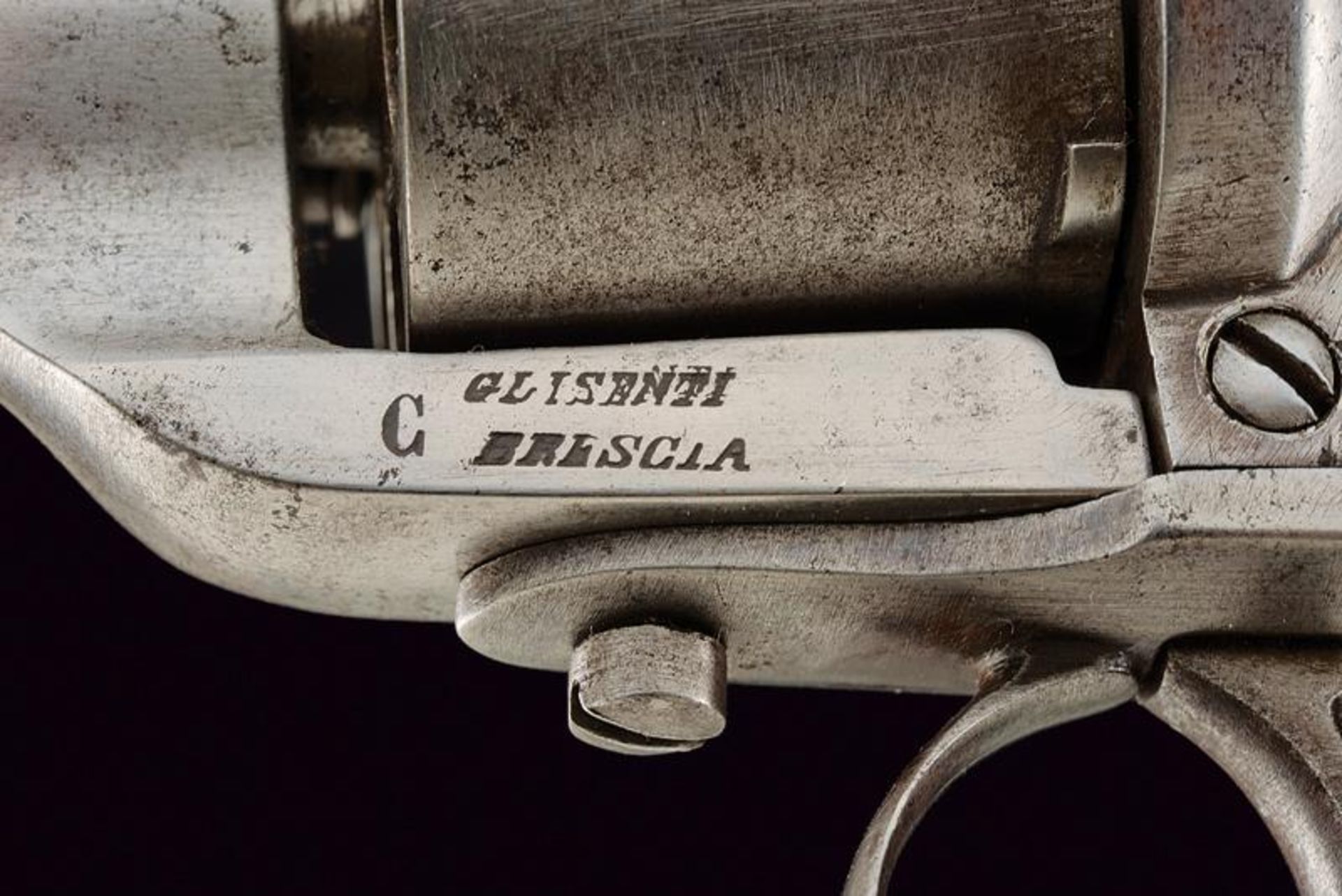 A 'Short Type' Glisenti pinfire revolver - Image 5 of 5