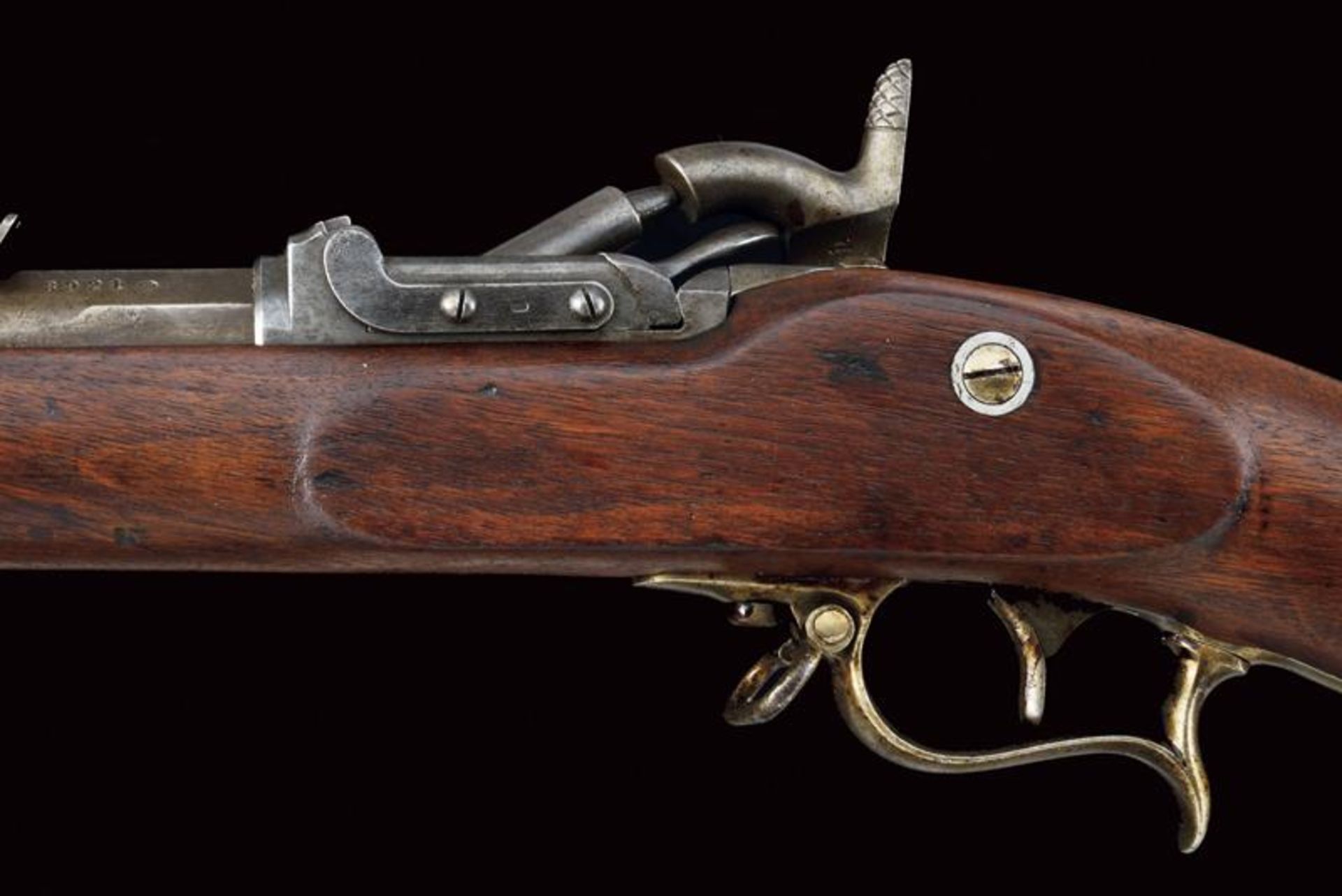 An 1863/67 model breechloading von Erlach rifle - Image 6 of 8