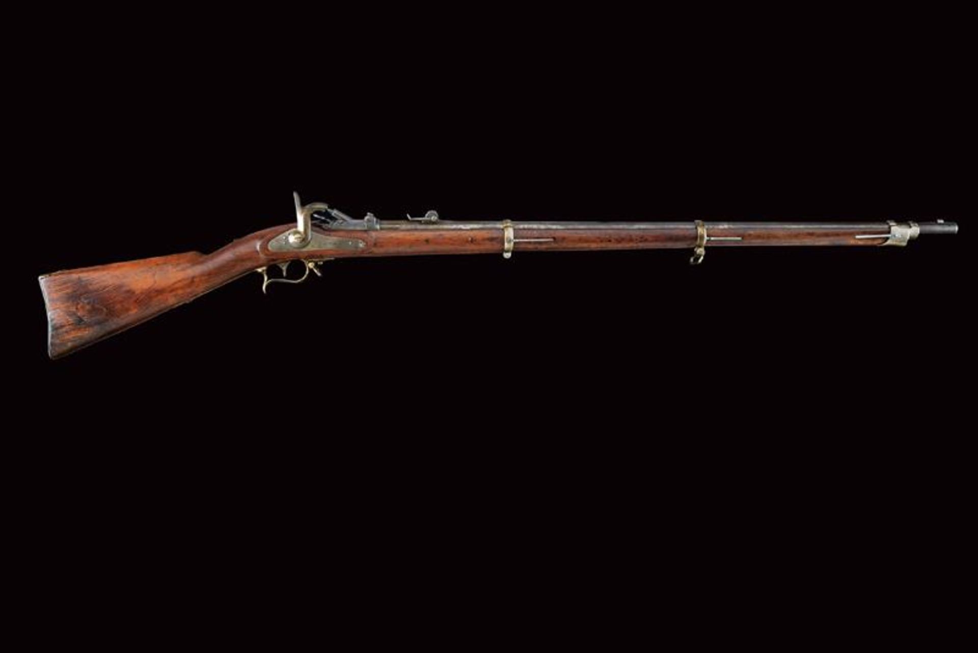 An 1863/67 model breechloading von Erlach rifle - Image 8 of 8