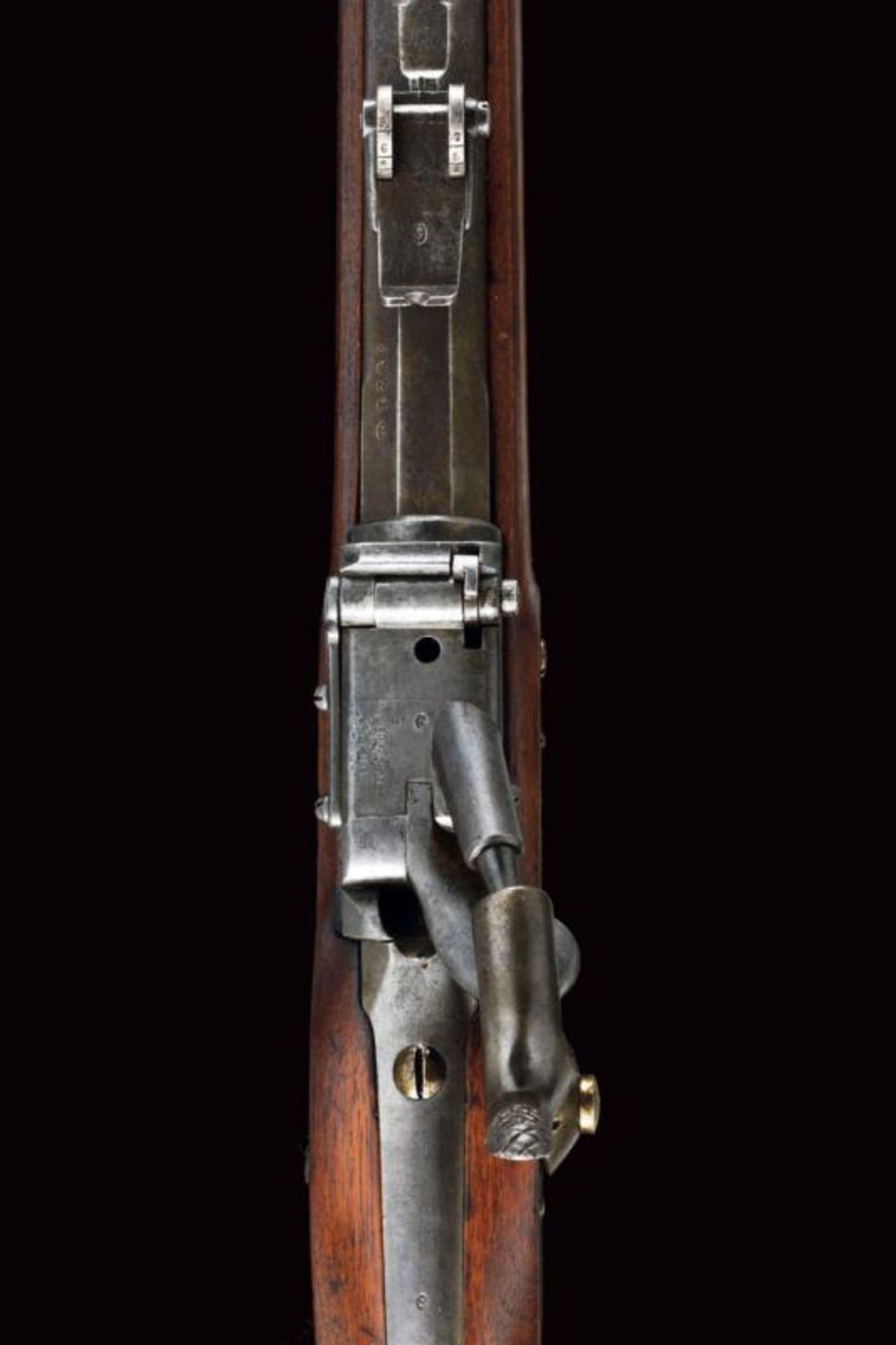 An 1863/67 model breechloading von Erlach rifle - Image 3 of 8