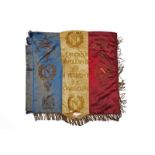 Flag of the '4e Regiment De Chasseurs', gifted by Napoleon III to the regiment