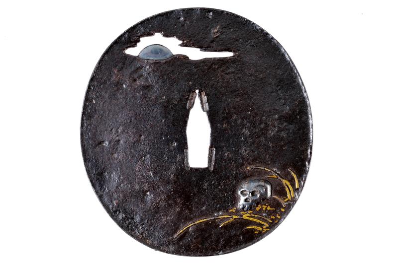 An interesting and rare tsuba