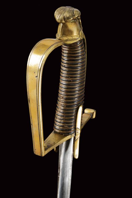 A rare 'Chasseur a cheval' officer's sabre - Image 5 of 6