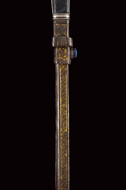 A very fine and rare Tibetan sword - Image 7 of 11