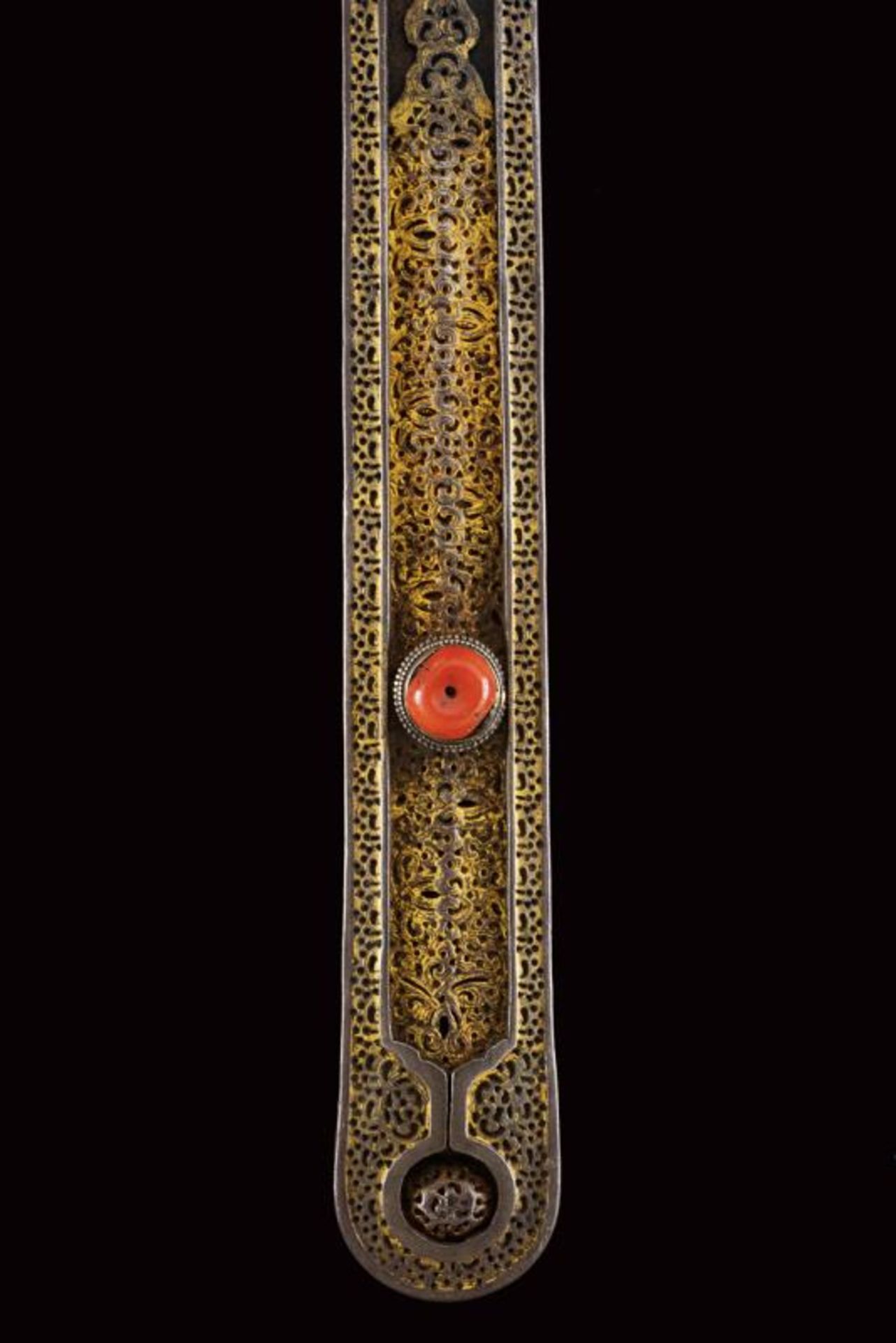 A very fine and rare Tibetan sword - Image 3 of 11
