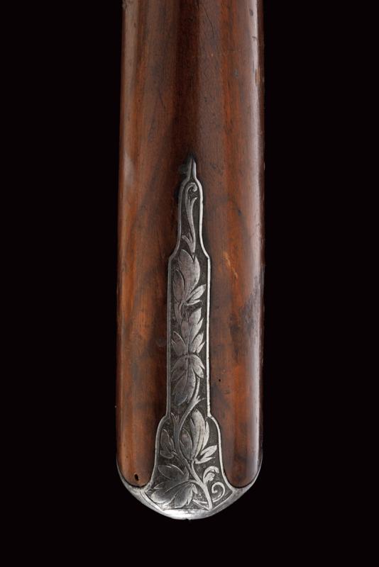 A beautiful Lefaucheux pin fire revolving rifle - Image 9 of 11