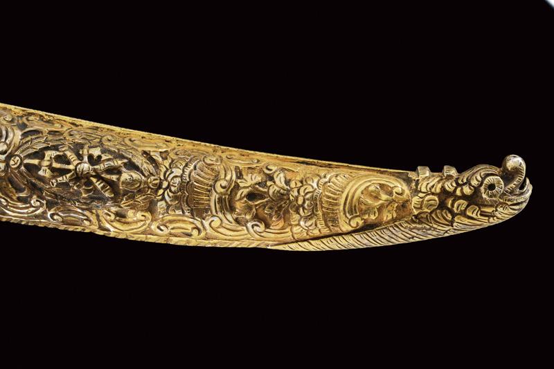 A beautiful gilded silver naval yatagan - Image 11 of 12