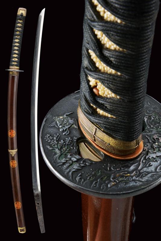 A Mino school handachi mounted katana - Image 2 of 13