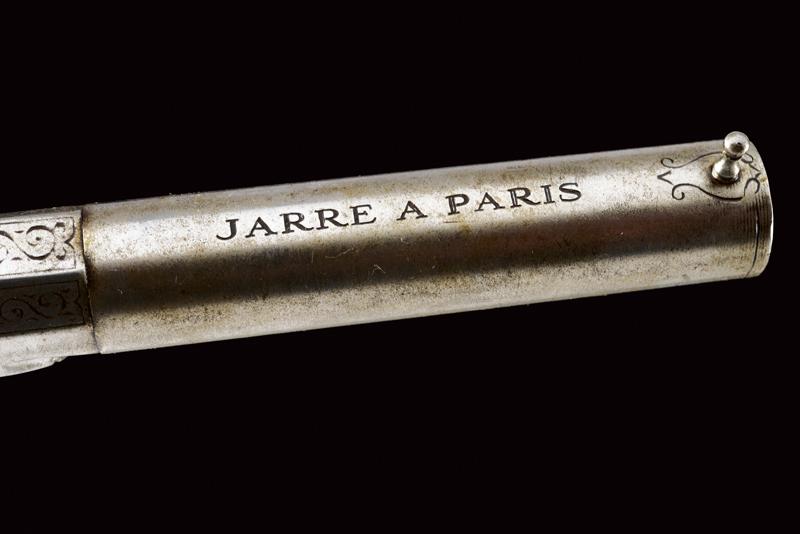 A rare eight-shot Jarre pinfire pistol - Image 3 of 9