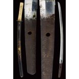 A fine Tadamitsu wakizashi