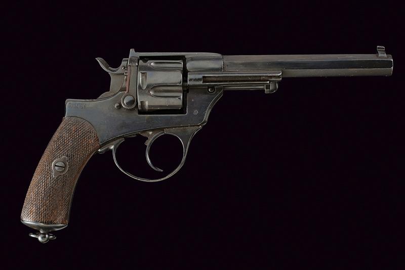 An 1874 model centerfire revolver by Glisenti