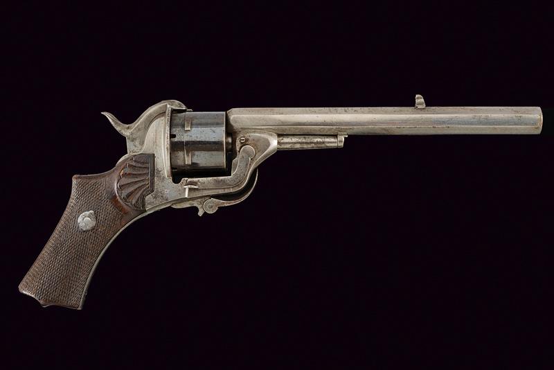 A Comblain pinfire revolver