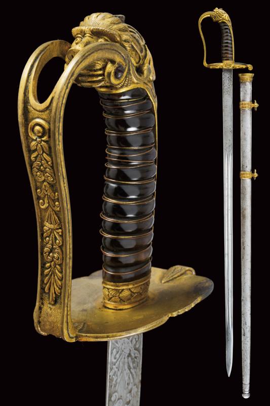 An 1847 model Civic Guard officer's sabre