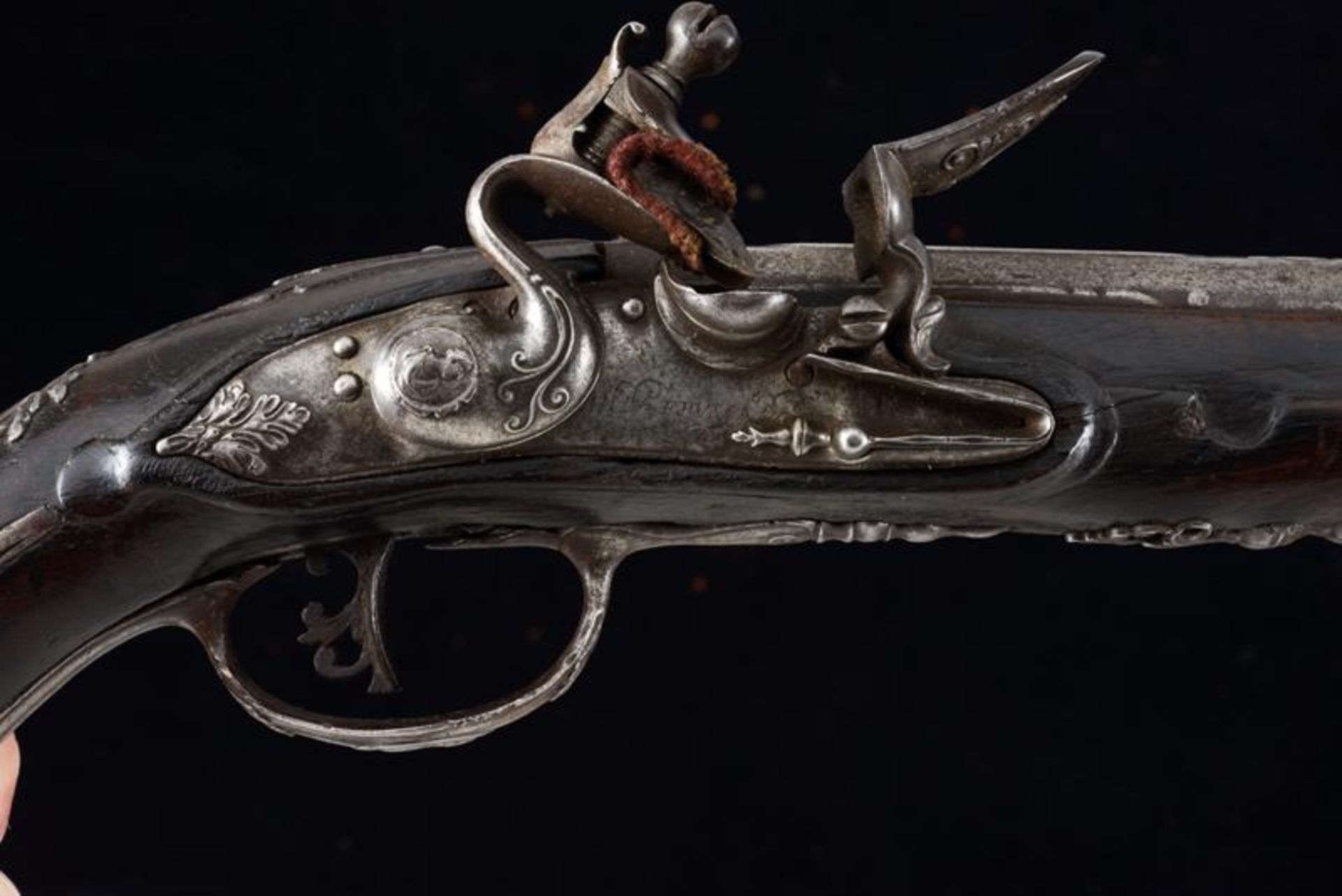 A rare flintlock pistol by Picin Frusca - Image 3 of 8