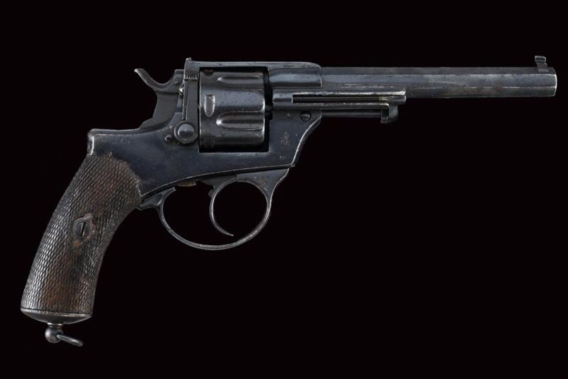 An 1874 model centerfire revolver by Brescian Royal Manufacture