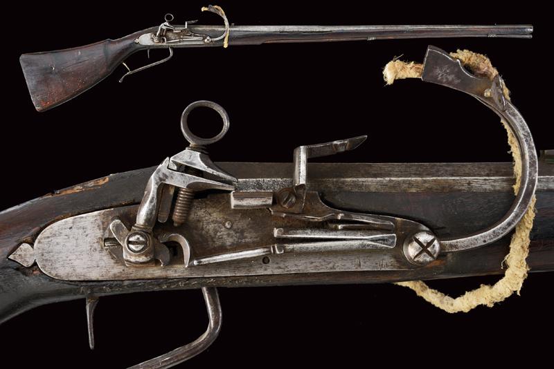 A very rare double system 'Montecuccoli' musket