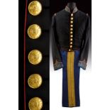 A service uniform of the General of the Noble Guard Adolfo Pianciani, Pope Leo XIII period