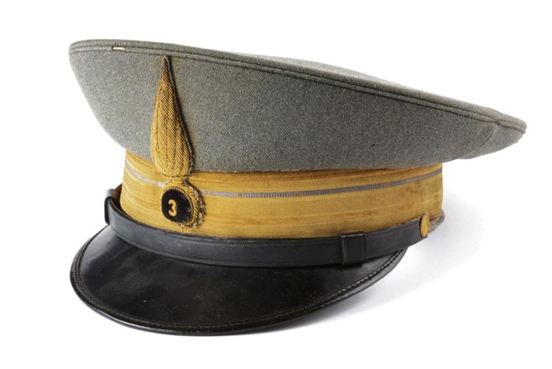 A 1934 model cap for a major of the 'Savoia Cavalleria' regiment