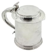 Queen Anne silver tankard