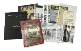 Raich Carter interest - scrap book of a series of articles on his life story for 'Answers' Aug - Oct