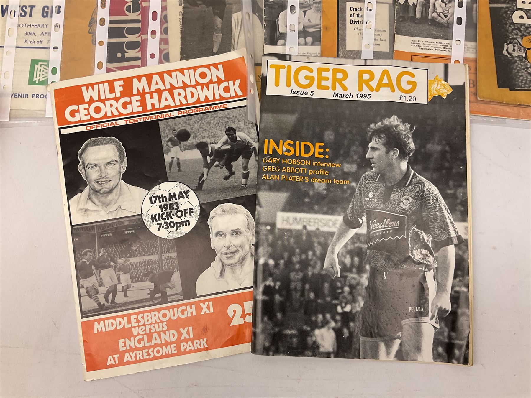 Raich Carter interest - four Hull City Tiger Mags 1949-50 and Promotion Souvenir 1948/49; Sunderland - Image 4 of 7