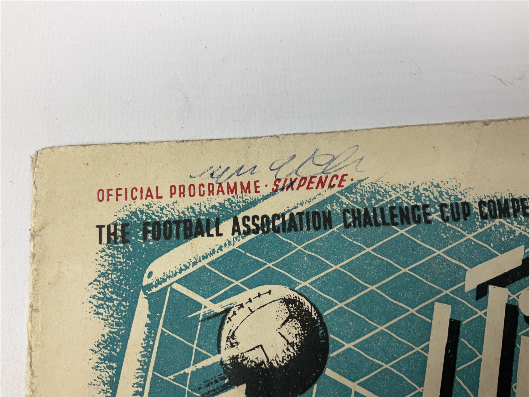 1946 FA Cup Final Charlton Athletic v Derby County football programme played 27th April 1946 at Wemb - Image 2 of 11