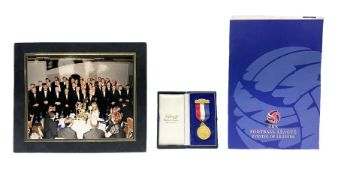 9ct gold Football League 100 League Legends medal