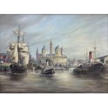 Max Parsons (British 1915-1998): 'Princess Dock Hull'