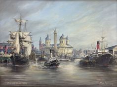 Max Parsons (British 1915-1998): 'Princess Dock Hull'