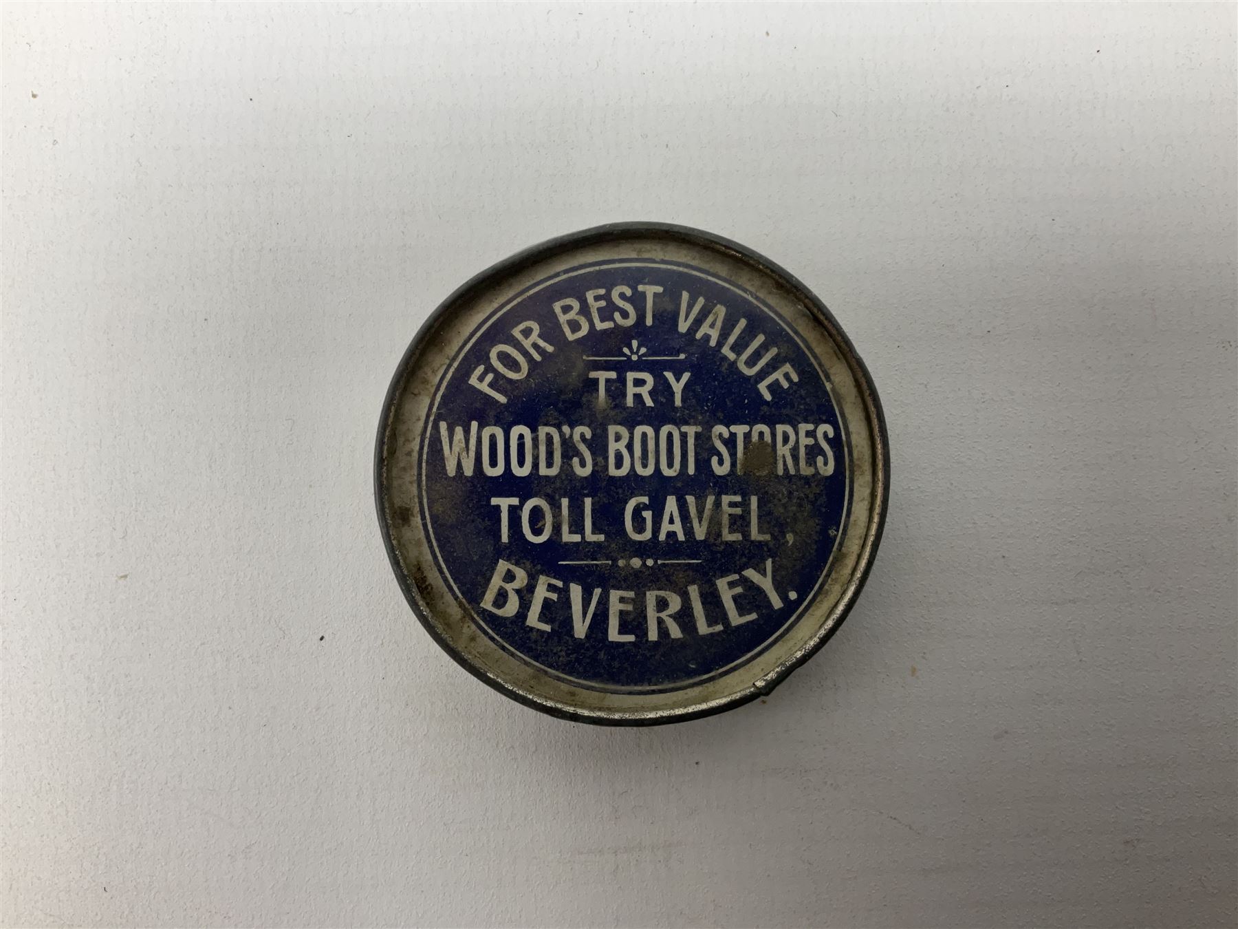 Beverley - 1920s promotional/advertising 'palm-of-your-hand' dexterity puzzle for Woods Boot Stores - Image 4 of 4