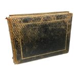 Late Victorian/Edwardian fully stocked leather bound album recording a distinguished families' visit