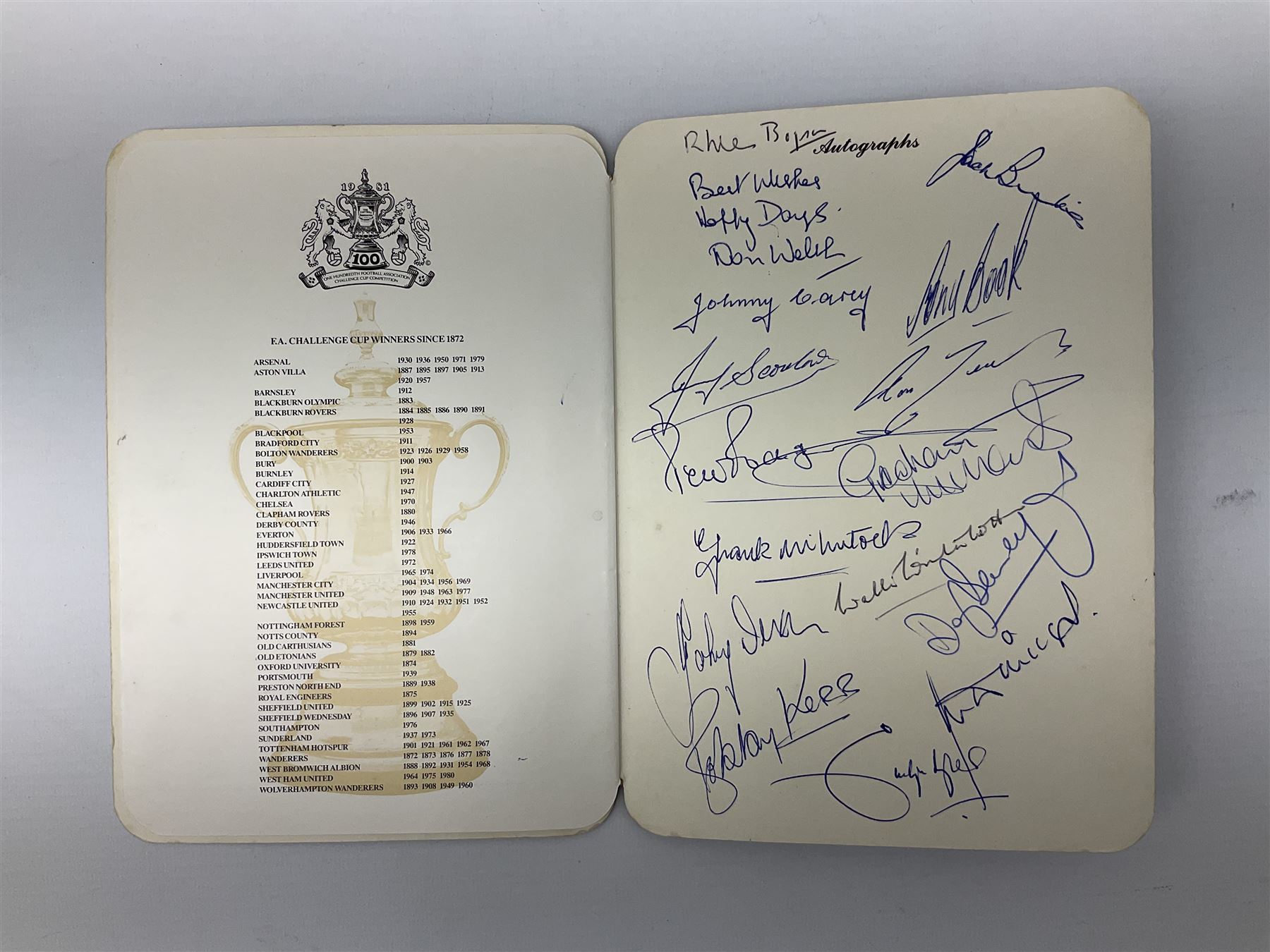 Hull City AFC 1947 presentation dinner menu/programme bearing twenty-four signatures including Bill - Image 3 of 6