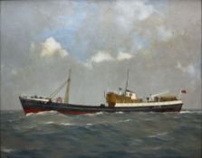 Walter Goodin (British 1907-1992): 'Kingston Pearl' Ship's Portrait