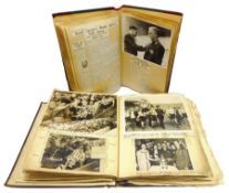 Raich Carter - important and rare early memorabilia being his own personal biographical scrap-book i