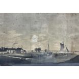 John Hassell (British 1767-1825) after Thomas Bradley (British 18th/19th century): 'Barton Ferry'