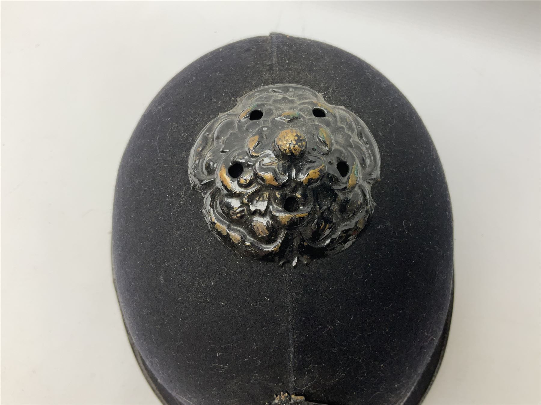 Hull City Police - Christys London helmet with king's crown night plate and a peaked cap (2) - Image 7 of 12