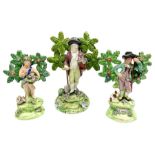 Three early 19th century Staffordshire John Walton figures