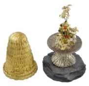 Christopher Nigel Lawrence limited edition silver and parcel gilt surprise mushroom