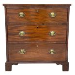 George III mahogany chest