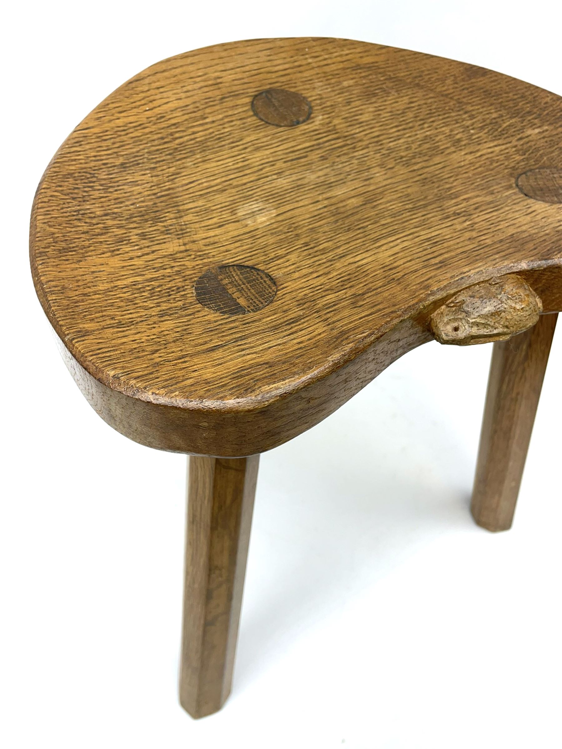 'Rabbitman' oak stool - Image 6 of 6