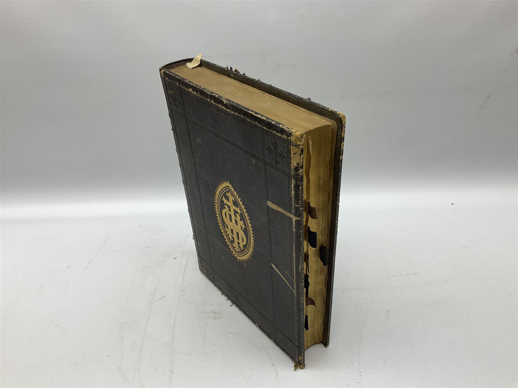 Six 19th century leather bound books of music comprising Graduale Juxta Missale Romanum and Antiphon - Image 12 of 21